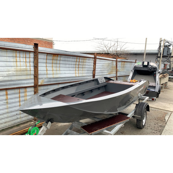 Лодка из Пнд Киммерия 440R Серая